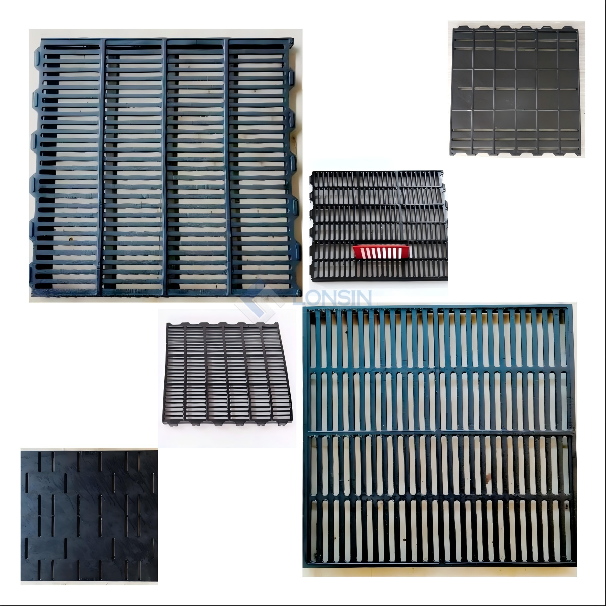 Cast iron flooring for pigs